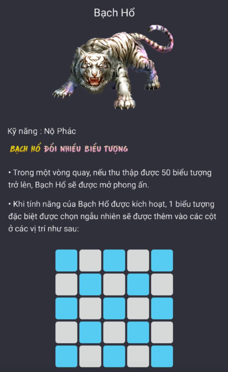 Tứ Thần Thú - Hành Trình Triệu Hồi May Mắn Với Nổ Hũ Đỉnh Cao 7 Bạch Hổ (Nộ Phách):