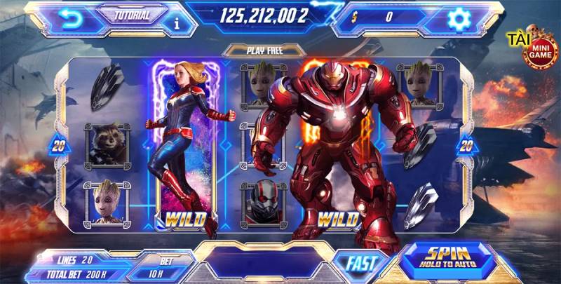 Nổ Hũ Avengers – Hóa Thân Thành Siêu Anh Hùng 5 Bắt Đầu Với Mức Cược Nhỏ
