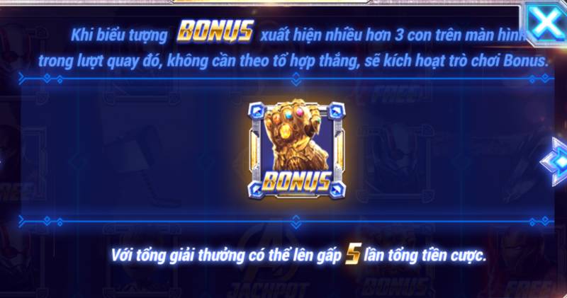 Nổ Hũ Avengers – Hóa Thân Thành Siêu Anh Hùng 6 Săn Lùng Bonus Infinity Gauntlet